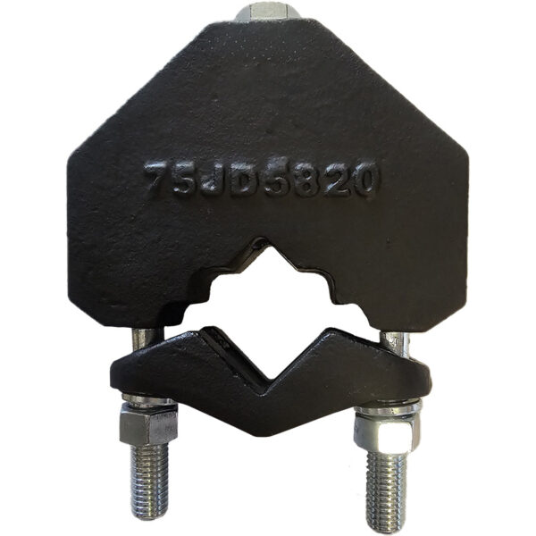 5/8" x 2" Universal Cast Clamp To Fit 2-1/4" Sq. Tubing & Diamond Tool Bars